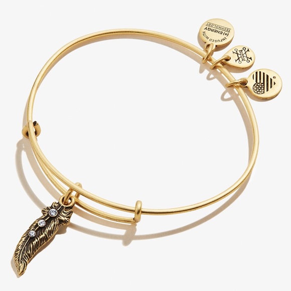 Alex and Ani Feather Bracelet